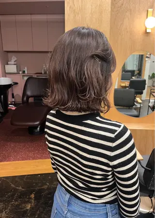 ショート 西山 紗耶香🪽 透明感カラー/ボブのヘアスタイル