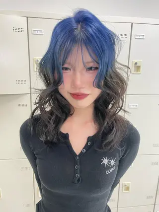 カラー mayu/ブリーチ/ layer/似合わせのヘアスタイル