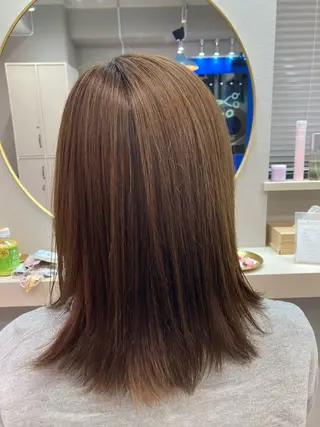 ミディアム 池田 太一のヘアスタイル