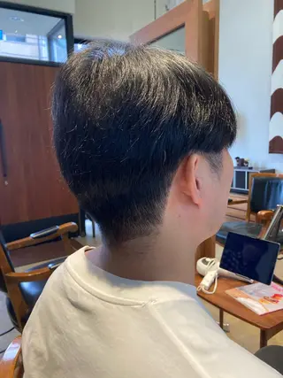 ショート メンズ アンプリヴェ所属・香川 累のヘアスタイル