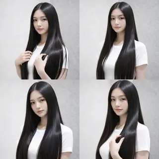 ロング ♦️髪質改善美髪矯正 💍谷口克也♦️のヘアスタイル