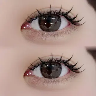 マツエク・マツパ leffoi by VIBLiSS所属・VIBLiSS misakiのマツエク・マツパデザイン