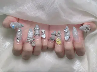 ネイル lucky nail 歌舞伎町のネイルデザイン