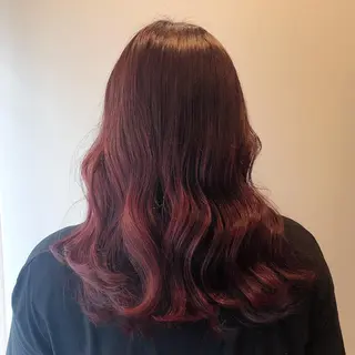 ミディアム カラー entality所属・mizuki  韓国 ヘア/髪質改善のヘアスタイル