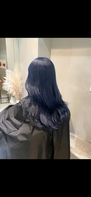 ロング カラー hayaka todaのヘアスタイル