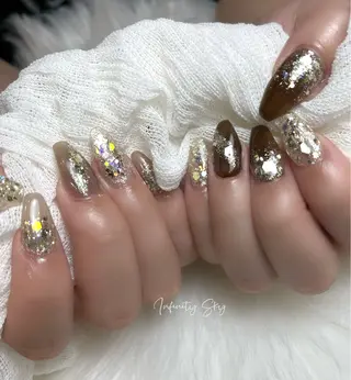 ネイル infinity skyのネイルデザイン