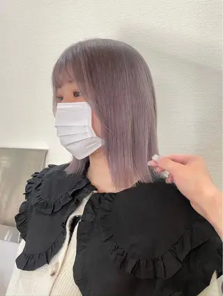 ロング カラー ブリーチなし艶カラー /いくののヘアスタイル