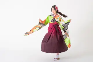 ロング ヘアアレンジ Hair&Make  Delight*のヘアスタイル