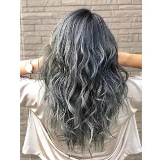 ミディアム カラー ヘアアレンジ アンドウ ユウ/ レイヤーカット/韓国のヘアスタイル