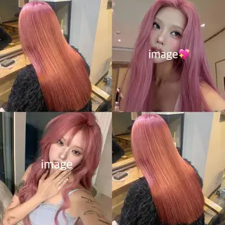 カラー MIKA💫 艶髪/透明感カラーのヘアスタイル