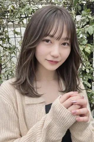 ミディアム カラー 佐藤 魁人のヘアスタイル