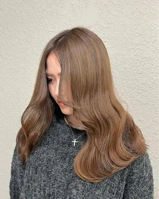 セミロング 🏅EIGHT難波/ 【店長】タモツのヘアスタイル