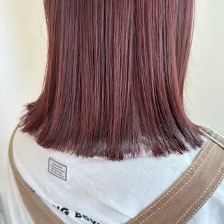 ミディアム カラー JYUNESU表参道所属・韓国ヘア🇰🇷🎀 透明感カラーのヘアスタイル