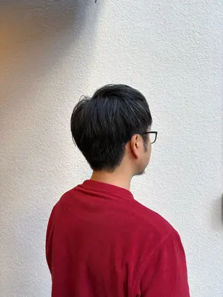 メンズ 透明感カラー♡はるか 髪質改善ボブレイヤーのヘアスタイル