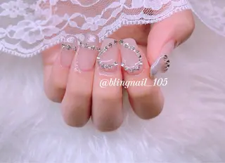 ネイル 23時まで❤︎韓国、 ワンホンネイルのネイルデザイン