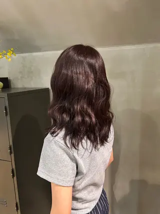 カラー aina🐱 カラー/ストレートのヘアスタイル