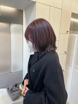 ミディアム カラー ヘアアレンジ 🍃柔らかヘアー田中 瑞希🍃のヘアスタイル