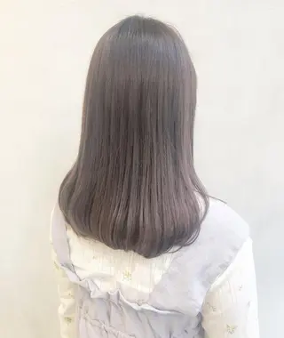 セミロング カラー nakahara madokaのヘアスタイル