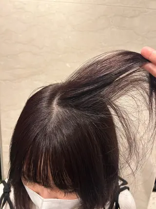 ミディアム カラー 日南乃/柔らか ブラウンカラーのヘアスタイル