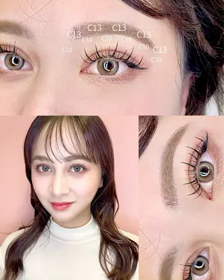 マツエク・マツパ SeneL modelのマツエク・マツパデザイン