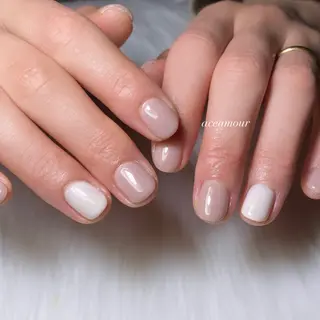 ネイル ネイル/耳つぼ /新ホワイトニングのネイルデザイン