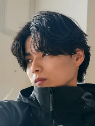 パーマ メンズ 原宿 フェザーパーマ fifth イノウエのヘアスタイル