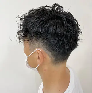 パーマ メンズ Ricci小針店所属・小池 隼人のヘアスタイル