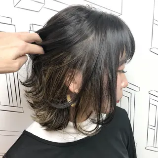 ミディアム カラー レイヤー⭐️カラー ⭐️平川雅史のヘアスタイル