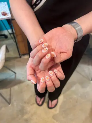 ネイル キラキラオメメ みずなのネイルデザイン