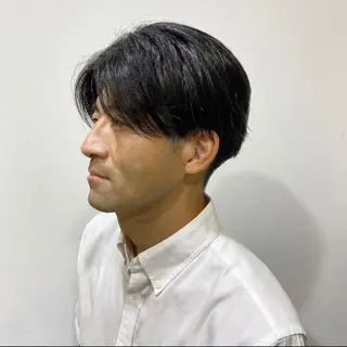 メンズ JINKIメンズ特化 メンズカットパーマのヘアスタイル