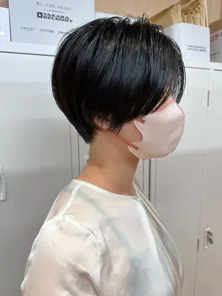 ショート 韓国ヘア/ワンホン ちひろのヘアスタイル