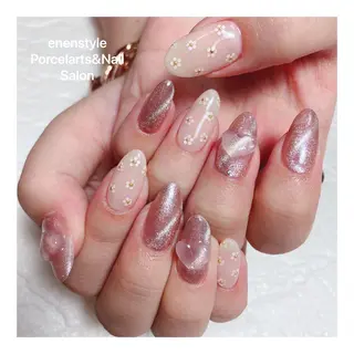 ミディアム ネイル 👑enen style👑のネイルデザイン