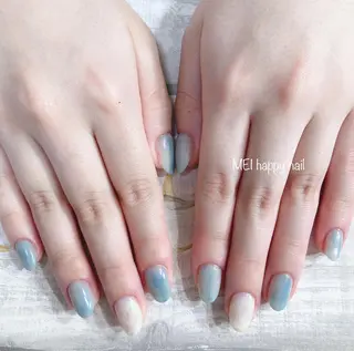 ネイル 北浦和 自爪育成ケアのネイルデザイン