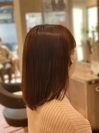 ミディアム 🍀艶髪.美髪🍀 岡部恒輝のヘアスタイル