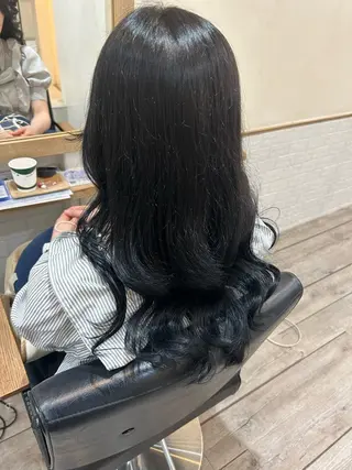 ロング カラー kanon♡ 暖色カラー‎🤍のヘアスタイル