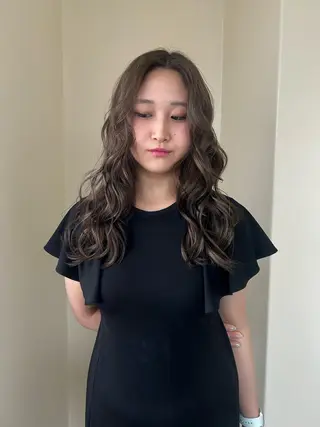 ロング カラー ☕️結【suii.】 ボブ/ヘアセット☕️のヘアスタイル