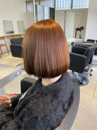 ミディアム EIGHT／栄／ 諏訪　晃平のヘアスタイル