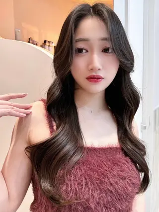 ロング カラー 《韓国レイヤー特化》 艶髪✨EMIのヘアスタイル