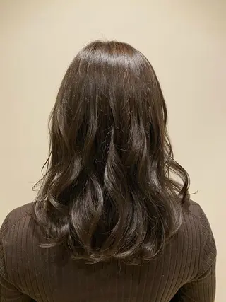 セミロング カラー 艶髪🌿美髪 大塚礼乃【西荻窪】のヘアスタイル