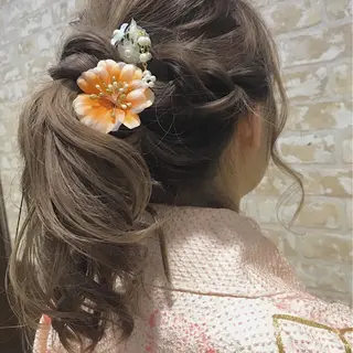 ヘアアレンジ 近藤千翔🩵 髪質改善Periodのエステ・リラクイメージ