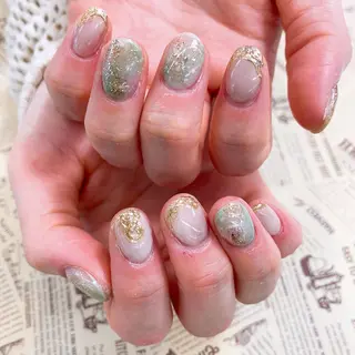 ネイル ⭐︎休業中の練習⭐︎ JNA認定講師髙橋のネイルデザイン