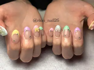 ネイル Juni nail所属・S. Rionのネイルデザイン