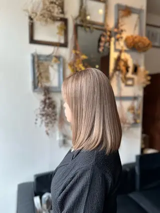 ミディアム カラー インナーカラー指名 No.1菊池柊真のヘアスタイル