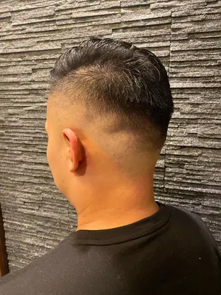 ショート メンズ HIRO GINZA barber shop神楽坂店所属・波岡 萩斗のヘアスタイル