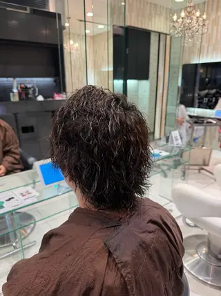 パーマ メンズ 【Earth平塚】 パーマ　のくびのヘアスタイル