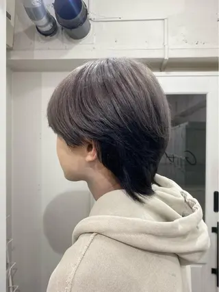 カラー メンズ 楓🦋韓国系レイヤー / 透明感カラー🤍のヘアスタイル