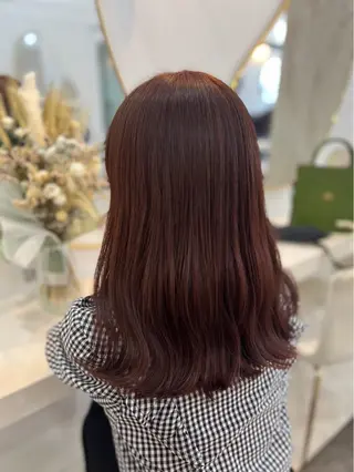 セミロング elubylovis nanaseのヘアスタイル