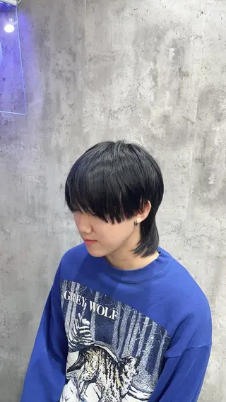 ミディアム カラー パーマ メンズ 🦄カイ/メンズ 韓国ヘア/パーマ🦄のヘアスタイル