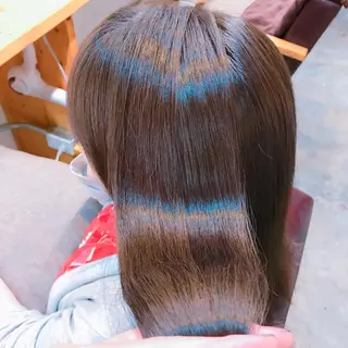 セミロング カラー 🌈限定価格🌈 鈴木　瑛輔のヘアスタイル