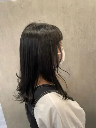 ミディアム 【艶カラー⠀】坂東 要のヘアスタイル
